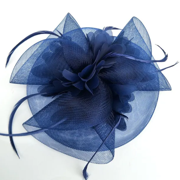 Tulle / Feather / Net Fascinators Kentucky Derby Hat/ Headwear with Floral 1PC Wedding / Special Occasion / Horse Race Headpiece