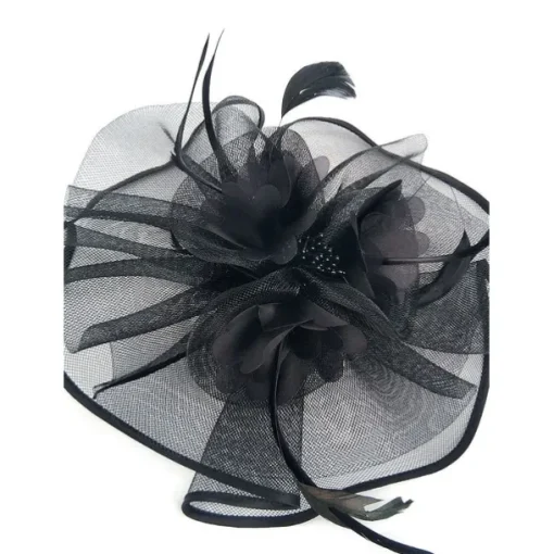 Tulle / Feather / Net Kentucky Derby Hat / Fascinators / Hats with 1 Piece Wedding / Special Occasion / Tea Party Headpiece