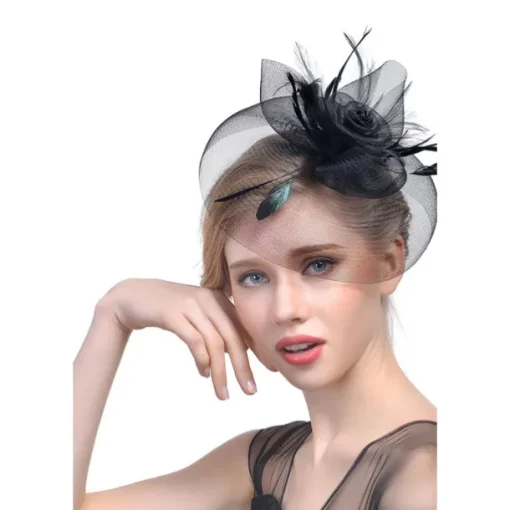 Tulle / Feather Fascinators Kentucky Derby Hat with 1 Piece Wedding / Special Occasion / Horse Race Headpiece