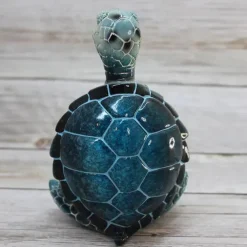 Turtle Sculpture | Peacefulness Meditating Sea Turtle Statue Decorations For Buddha | Meditating Sea Turtle Miniature Figurine Collection For Courtyard Home Patio, Lawn, Garden