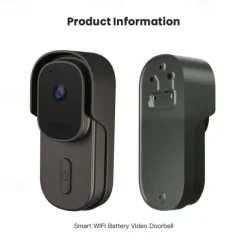 Tuya Smart Home Video Doorbell 1080P Camera Outdoor Wireless WiFi Door Bell Waterproof House Security Protection Smart Lifefor Alexa/Google Home