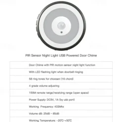 Tuya Smart Home Video Doorbell 1080P Camera Outdoor Wireless WiFi Door Bell Waterproof House Security Protection Smart Lifefor Alexa/Google Home