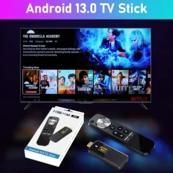 TV Smart Stick Android 13.0 Smart TV Box WiFi6 4K*2K H.265 HEVC RK3528 Set Top Box Media Player PK D6 G7 STICK