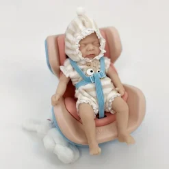 Twin Miniature Lifelike Reborn Baby Dolls Handcrafted Silicone Surprise Accessories Included for Children Ages 3-6 Years - Realistic Newborn Baby Doll Set