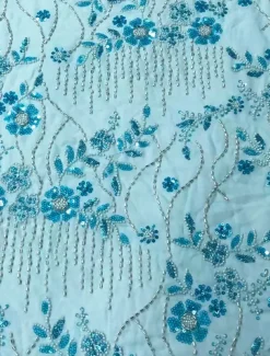 Two Piece A-Line Mother of the Bride Dress Elegant Minimalist Sparkle & Shine Crew Neck Knee Length Chiffon Lace Half Sleeve Wrap Included Jacket Dresses with Beading Ruffles Appliques