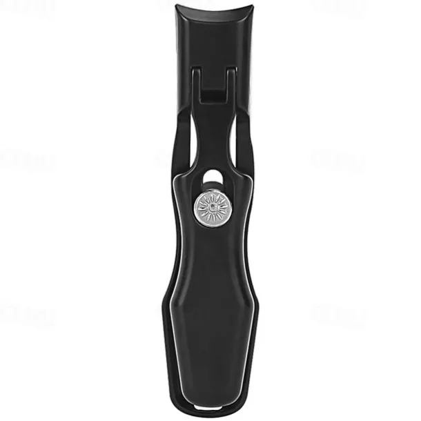 Ultra Sharp Stainless Steel Nail Clippers, Fingernail & Toenail Clippers Splash Proof Nail Clippers Luxury Nail Cutter for Thick Nails