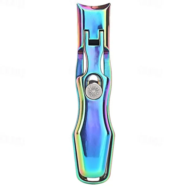Ultra Sharp Stainless Steel Nail Clippers, Fingernail & Toenail Clippers Splash Proof Nail Clippers Luxury Nail Cutter for Thick Nails