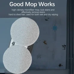 Ultra Thin Robot Vacuum Cleaner Window Cleaning Robot Window Cleaner Electric Glass Limpiacristales Remote Control for Home