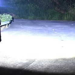 Ultra-Light USB Rechargeable HeadLamp with Magnet & Power Display - 3 Modes Portable & Bright for Night Work Hiking Camping Travel & Dog Walks (Batteries Included)