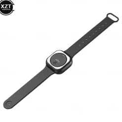 Ultrasonic Anti-Mosquito Bracelet – Wearable Slim Bracelet for Children, Adults, Pregnant Women, Outdoor Use