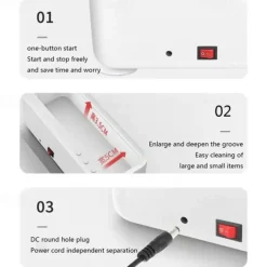 Ultrasonic Cleaning Machine Multi-functional Vibration Cleaning Machine Jewelry Glasses Watch Denture Cleaning Machine