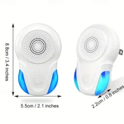 Ultrasonic Pest Repeller – Indoor Plug-In Device for Roaches, Mice, Spiders, Bugs and Insects, Suitable for Kitchen and Office