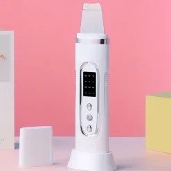 Ultrasonic Skin Scrubber Electric Facial Cleansing Pore Deep Cleaner Acne Blackhead Remover Peeling Shovel Device Beauty Machine