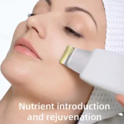 Ultrasonic Skin Scrubber Deep Face Cleaning Machine Peeling Shovel Facial Pore Cleaner Face Skin Scrubber Lift Machine