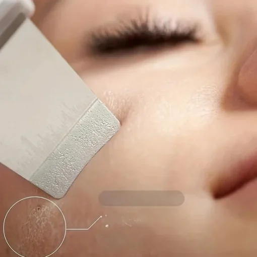 Ultrasonic Skin Scrubber Vibration Face Spatula Blackhead Remover Facial Scrubber Shovel Clean Cavitation Peeling Facial Lifting