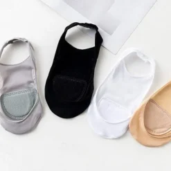 Ultrathin Invisible Shallow Mouth Nonslip Silk Socks for Women