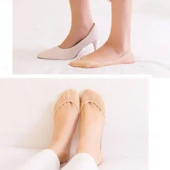 Ultrathin Invisible Shallow Mouth Nonslip Silk Socks for Women