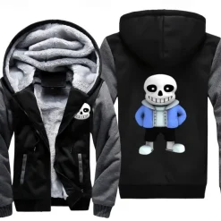 Undertale Sans Hoodie Anime Outerwear Anime Graphic For Couple's Men's Women's Adults' Hot Stamping Casual Daily