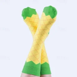 Unique Design Women Donut Colorful Gift Crew Cute Socks Novelty Socks Lady Fashion Socks for Women Elites