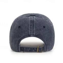 Unisex Baseball Cap Sun Hat Black Red Polyester Washed Casual Minimalism Outdoor Vacation Graphic Letter Adjustable Sunscreen Fashion
