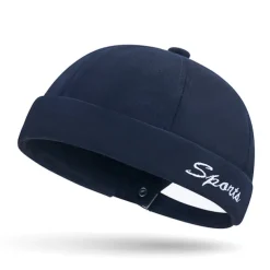 Unisex Beanie Hat Docker Cap Brimless Hats Black Red Polyester Fashion Casual Minimalism Outdoor Vacation Plain Adjustable Fashion