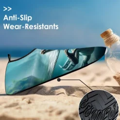 Unisex 3D Alligator Print Water Shoes – Quick-Dry Barefoot Aqua Socks for Beach, Swimming, Surfing & Outdoor Activities