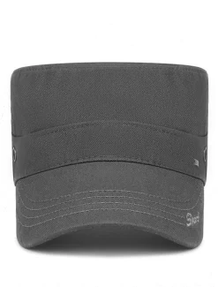 Unisex Flat Cap Baseball Cap Military Cap Cadet Hat Black Dark Navy Polyester Warm Vintage Casual Minimalism Outdoor Vacation Plain Adjustable Sunscreen Fashion