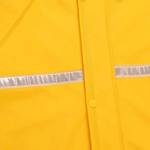 Unisex Hiking Raincoat Outdoor Waterproof Breathable Wind-Resistant Hiking Outfits Hiking Clothes Spring Autumn / Fall Rain Suit Rain Gear Hooded Coats Jacket and Pants Solid Color Yellow Army Green