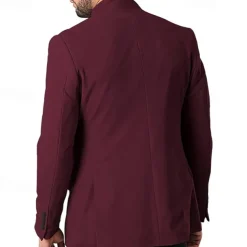 Unisex Lightweight Jacket Casual Jacket Chore Jacket Casual Daily Durable Pocket Spring & Fall Solid / Plain Color Athleisure Standing Collar Regular Black White Wine Dark Blue Jacket