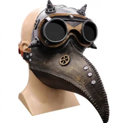 Unisex Punk & Gothic Steampunk Mask for Halloween Carnival