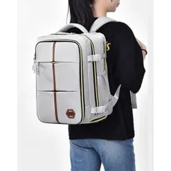 Unisex School Backpack with Laptop Compartment – Water-Resistant Bookbag for Teens and College Students, Ideal for Back to School