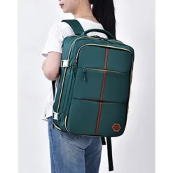 Unisex School Backpack with Laptop Compartment – Water-Resistant Bookbag for Teens and College Students, Ideal for Back to School