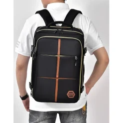 Unisex School Backpack with Laptop Compartment – Water-Resistant Bookbag for Teens and College Students, Ideal for Back to School