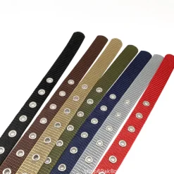Unisex Tactical Belt Golf Web Belt for Jeans Frame Buckle Black Red Nylon Plain Daily Wear Going out Weekend