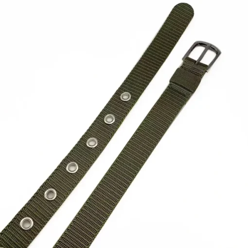 Unisex Tactical Belt Golf Web Belt for Jeans Frame Buckle Black Red Nylon Plain Daily Wear Going out Weekend