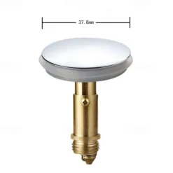 Universal Bathroom Sink Stopper, Basin Pop Up Drain Filter, Bathtub Converter Sink Drain Strainer Plug No Overflow