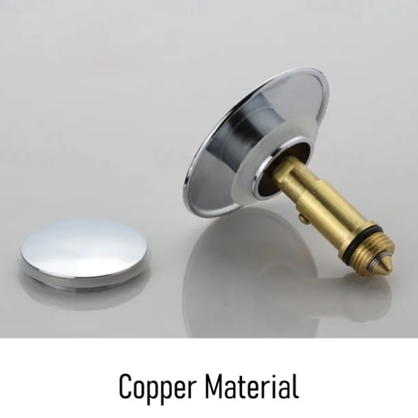 Universal Bathroom Sink Stopper, Basin Pop Up Drain Filter, Bathtub Converter Sink Drain Strainer Plug No Overflow