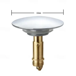 Universal Bathroom Sink Stopper, Basin Pop Up Drain Filter, Bathtub Converter Sink Drain Strainer Plug No Overflow