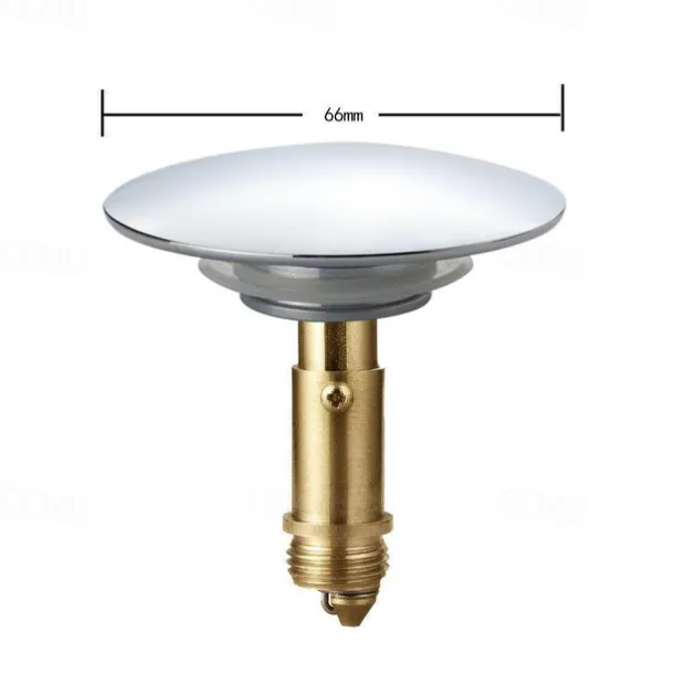 Universal Bathroom Sink Stopper, Basin Pop Up Drain Filter, Bathtub Converter Sink Drain Strainer Plug No Overflow