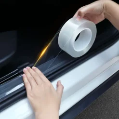 Universal Car Anti-collision Strip Nano Tape Scratchproof Car Threshold Transparent Film Door Edge Rim Protective Car Stickers