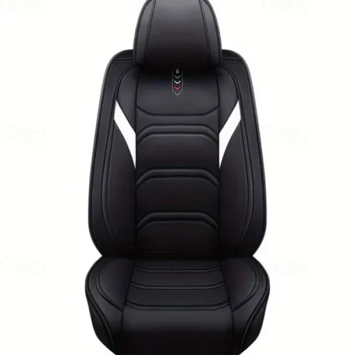 Universal Car Seat Covers Luxury Leather, Full Set High-End Protector, Fits Most Cars, Car Interior Accessories
