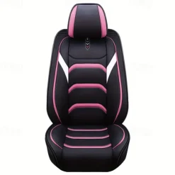 Universal Car Seat Covers Luxury Leather, Full Set High-End Protector, Fits Most Cars, Car Interior Accessories