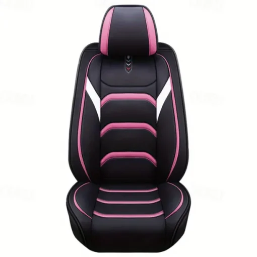 Universal Car Seat Covers Luxury Leather, Full Set High-End Protector, Fits Most Cars, Car Interior Accessories