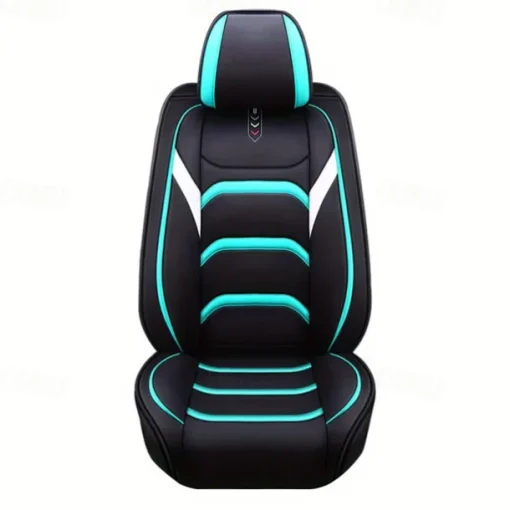Universal Car Seat Covers Luxury Leather, Full Set High-End Protector, Fits Most Cars, Car Interior Accessories