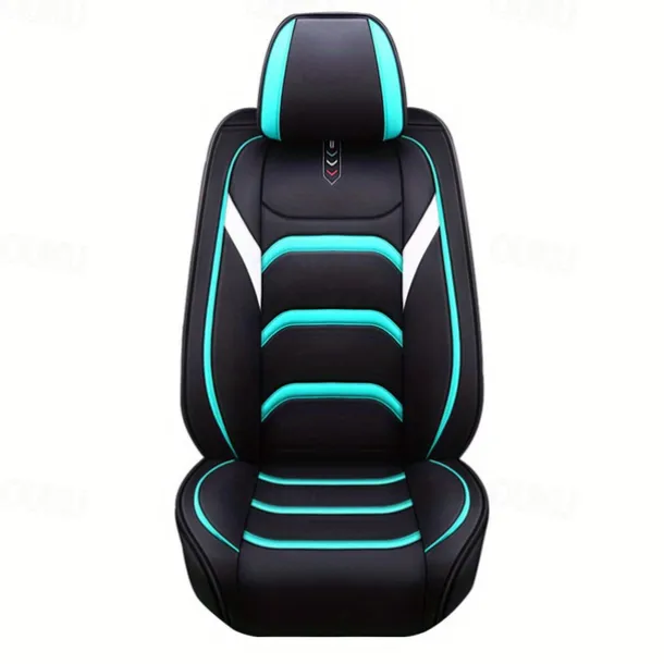 Universal Car Seat Covers Luxury Leather, Full Set High-End Protector, Fits Most Cars, Car Interior Accessories