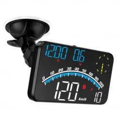 Universal Digital GPS Speedometer, 5.5" HUD Head-Up Display for Car, Speed in MPH/Km/h, Fatigue Driving Reminder, Overspeed Alarm, HD Display for All Vehicles