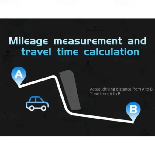 Universal Digital GPS Speedometer, 5.5" HUD Head-Up Display for Car, Speed in MPH/Km/h, Fatigue Driving Reminder, Overspeed Alarm, HD Display for All Vehicles