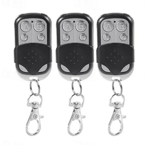 Universal 433MHz Garage Door Remote Duplicator, 4-Button Gate Remote Cloning Transmitter Control