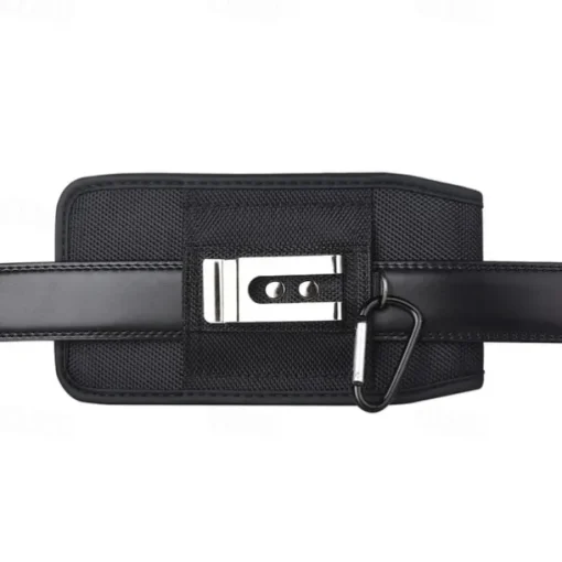 Univesal Phone Bag Fashion New Belt Holder Holster Case with Belt Clip For iPhone 15 14 Plus Pro Max Men Leather Wallet Waist Bag Card Holder Phone Pouch Cover For Samsung Galaxy S23