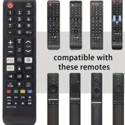 Upgrade Your Samsung TV Experience with the Latest Universal Remote Control - Compatible with All LCD LED HDTV 3D Smart TVs!